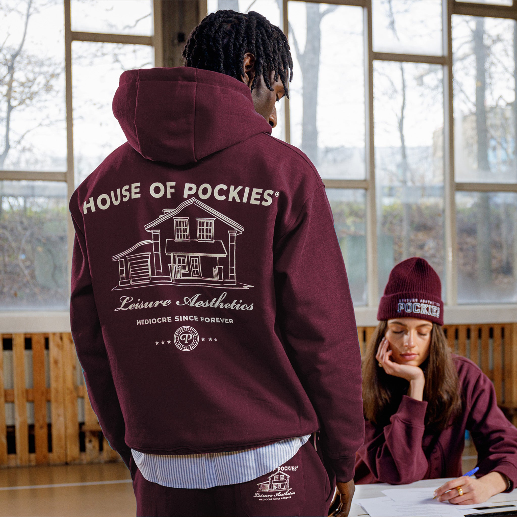 H.O.P. Hoodie - Cherry