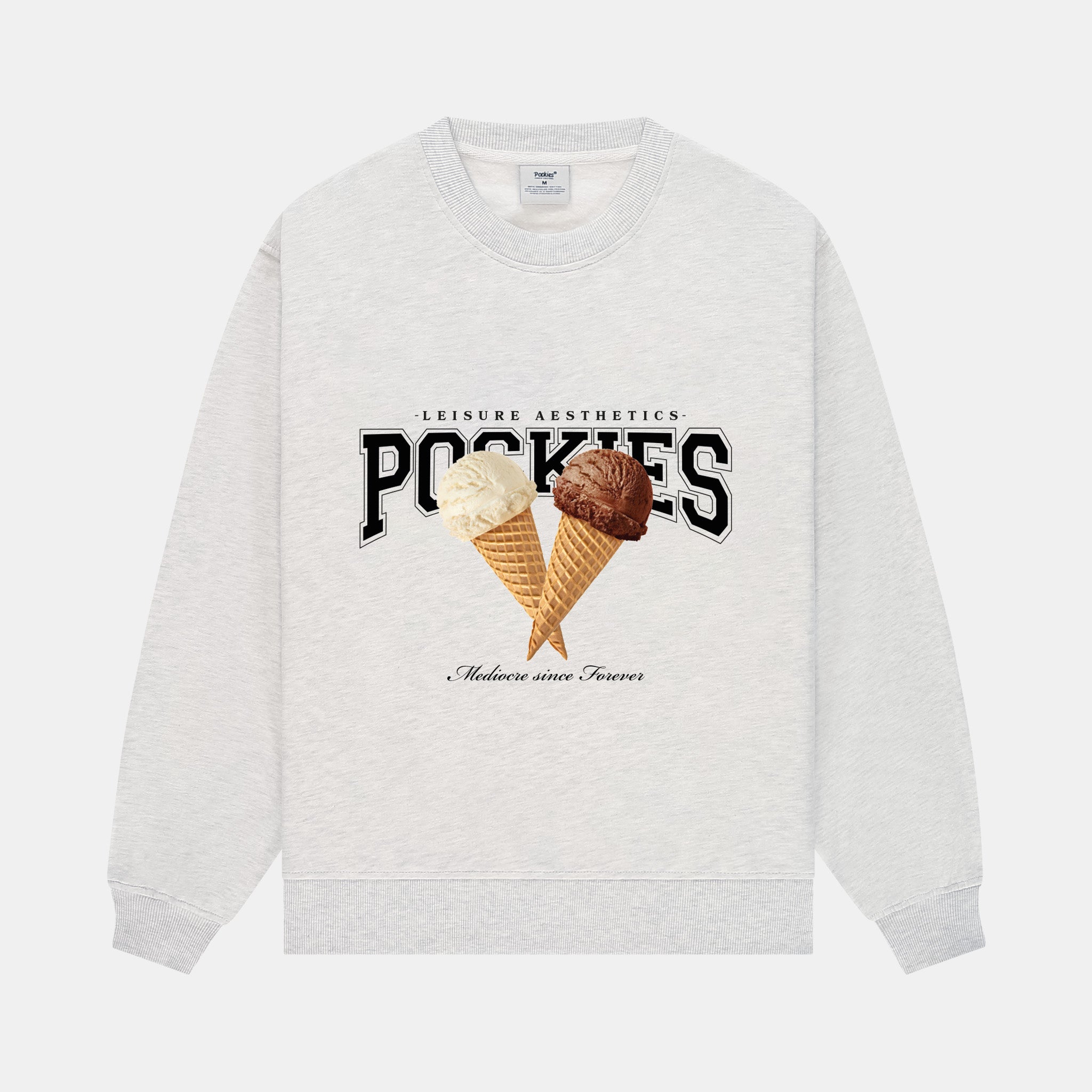 UM Ice Cream Crewneck - Grey