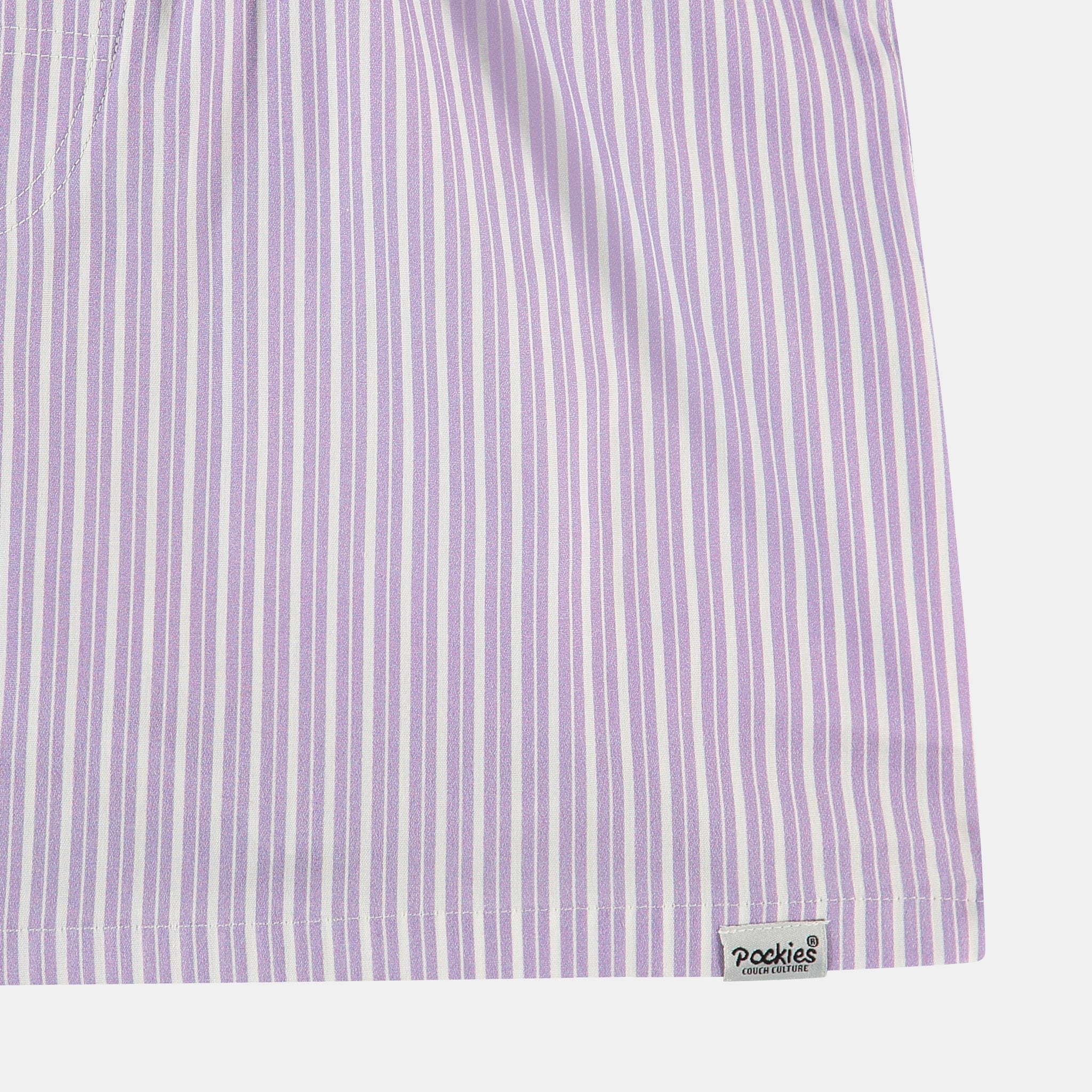 Pocketless Lavender Stripes