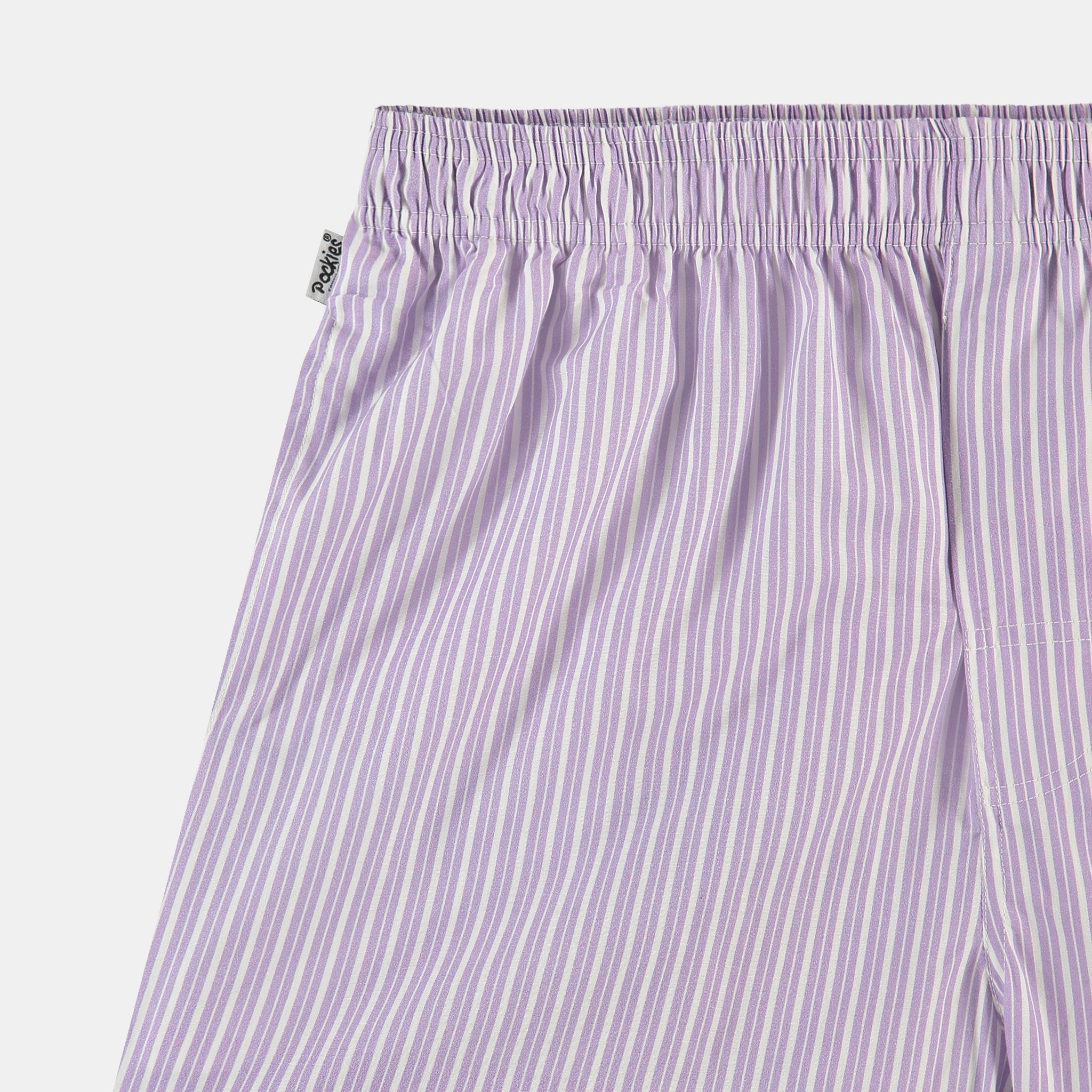 Pocketless Lavender Stripes