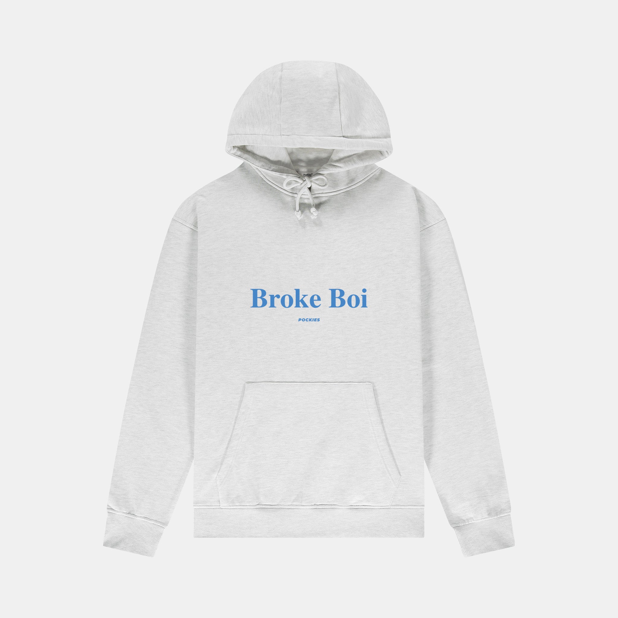 Broke Boi Hoodie- Grey