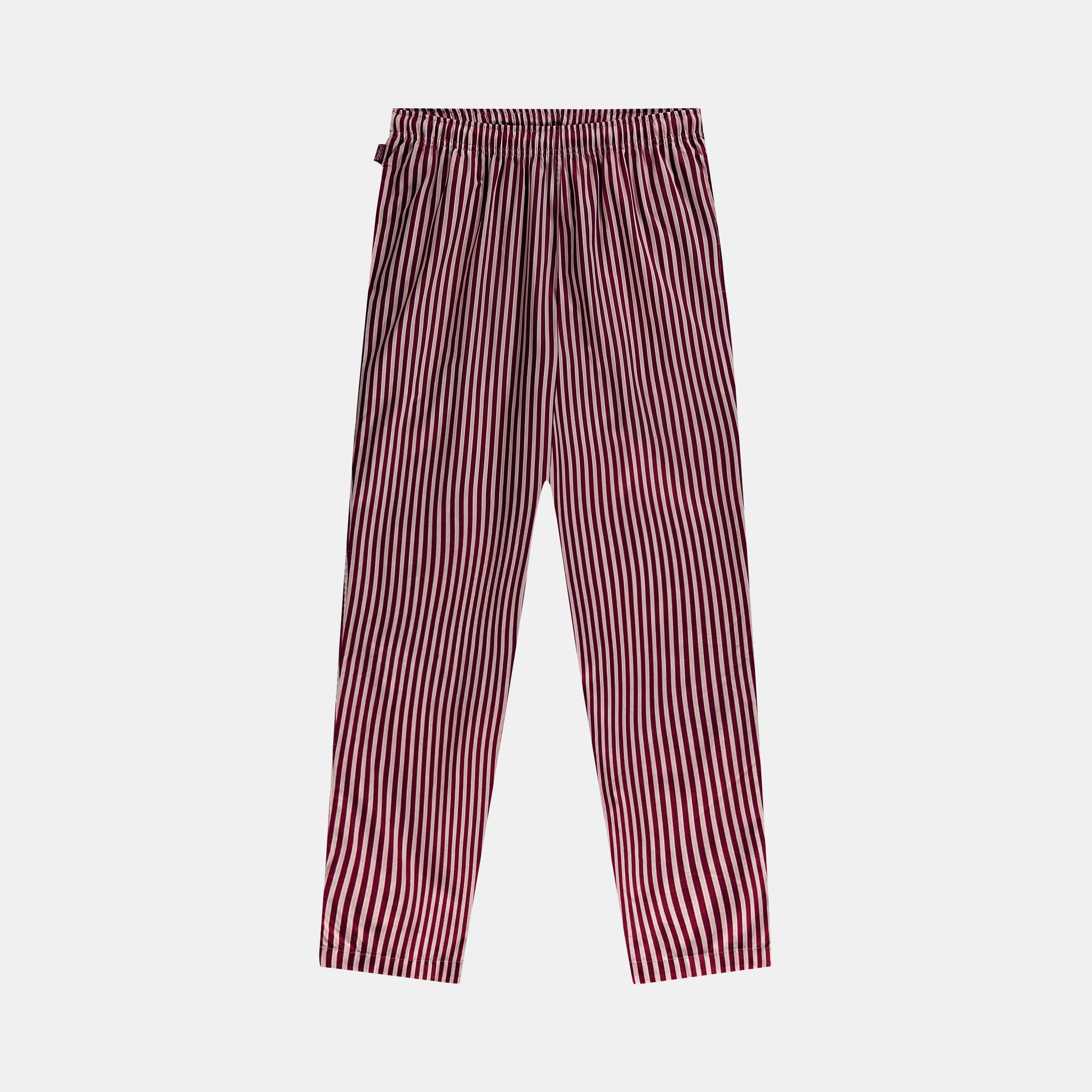 Striped Pyjama Pants - Red/Pink