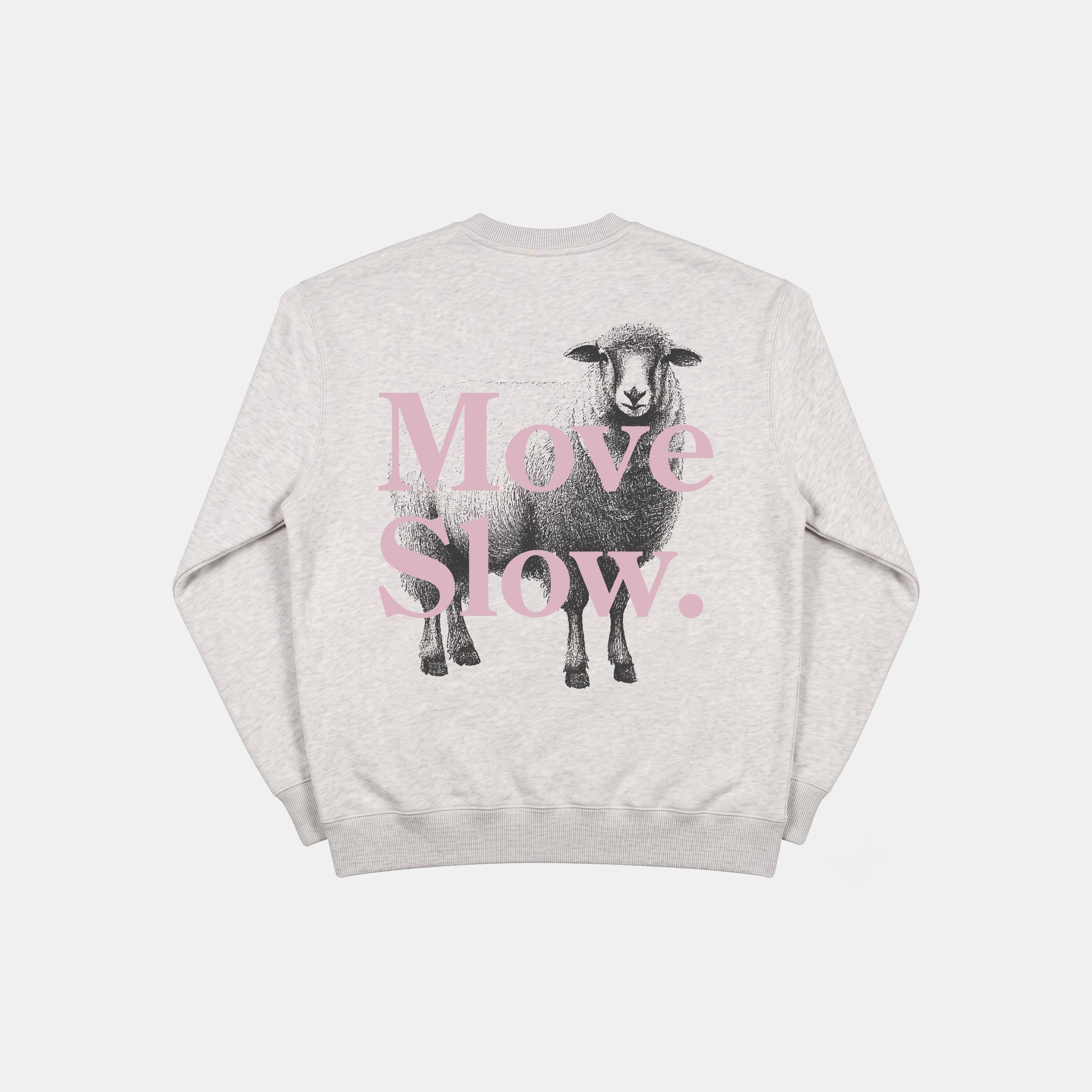 Move Slow Crew - Grey Melange