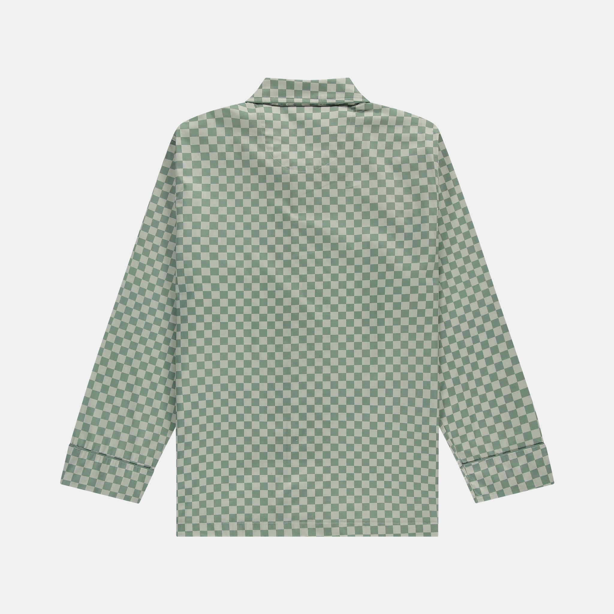 Green Checkered Pyjama Shirt
