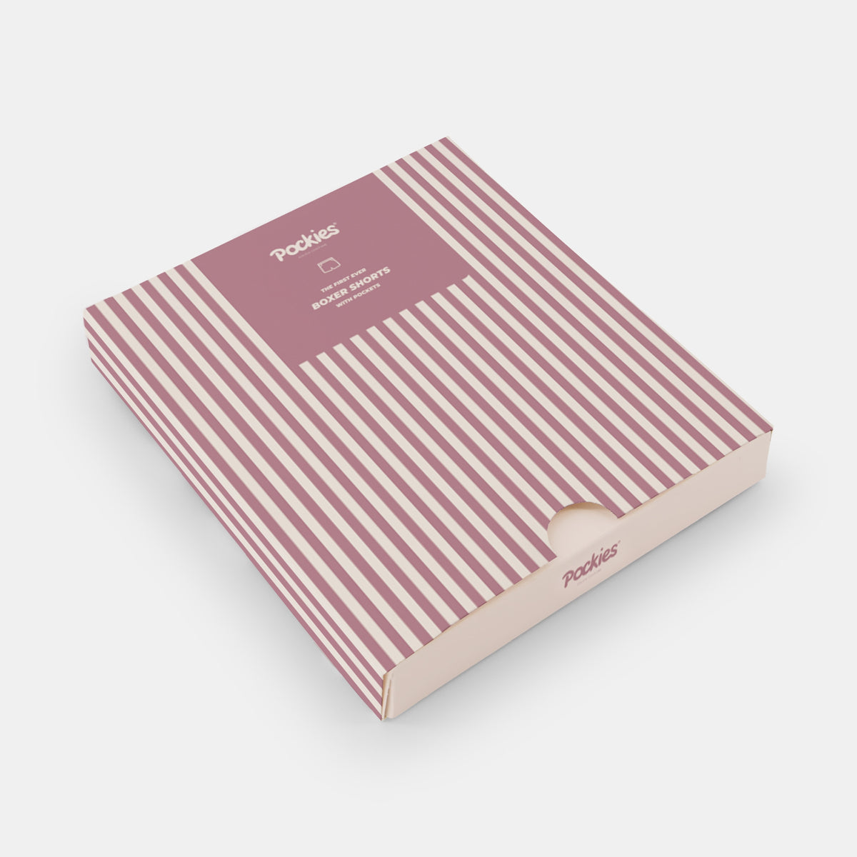 Pocketless Pink Striped