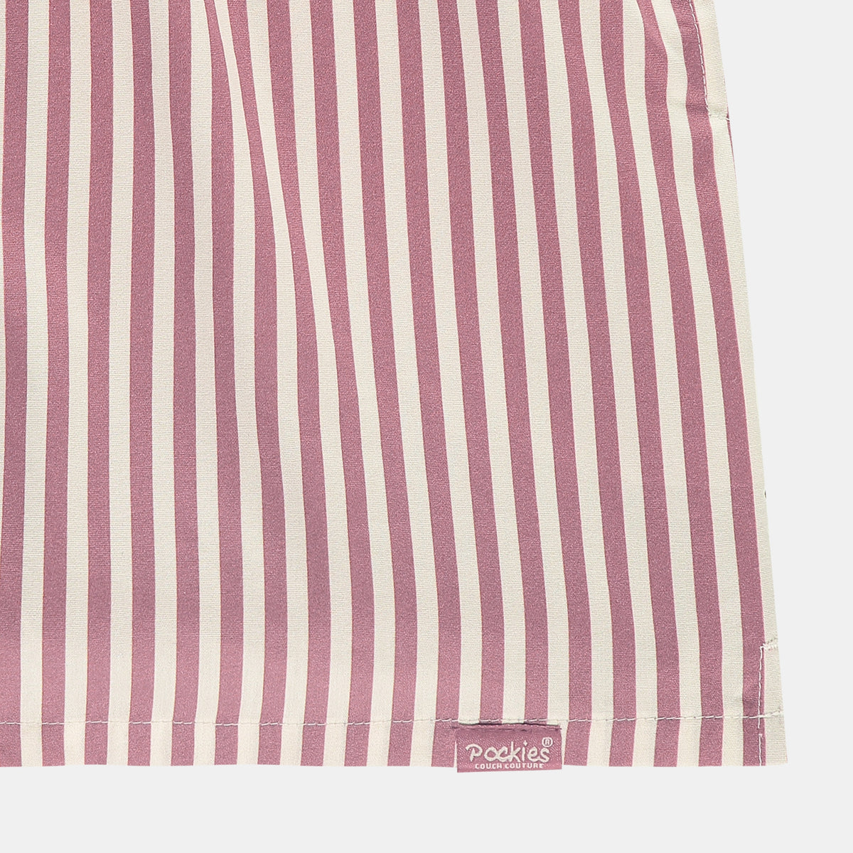 Pocketless Pink Striped